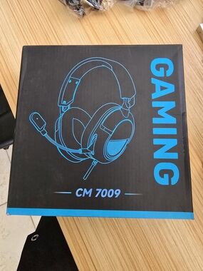 Gaming Headset - Black with Blue Accents